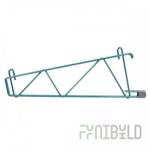 Metro SWS18K3 Smartwall G3 Metroseal Green Single Shelf Support 20 9/16