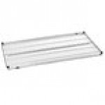 Metro 5N437C Super Erecta Chrome Wire Stationary Starter Shelving Unit - 21 Metro 5N437C Super Erecta Chrome Wire Stationary Starter Shelving Unit - 21