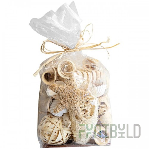 Kalalou Dried Coastal Filler in Polyester Bag - 6/Case