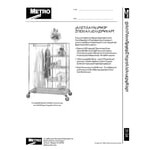 Metro HVDC2448 Valet / Laundry Hotel Cart - 24