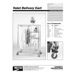 Metro HVDC2448 Valet / Laundry Hotel Cart - 24
