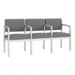 Lesro Lenox Steel Open House Navy Fabric 3-Seat Sofa with Center Arms Lesro Lenox Steel Open House Navy Fabric 3-Seat Sofa with Center Arms