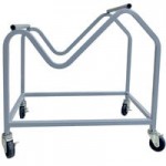 National Public Seating 8742-12-02 Blue / Gray and Gray Stackable Cafetorium Chair with Silver Frame National Public Seating 8742-12-02 Blue / Gray and Gray Stackable Cafetorium Chair with Silver Frame