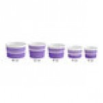 Choice 12 oz. Purple Paper Frozen Yogurt / Food Cup - 50/Pack