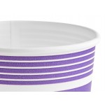 Choice 12 oz. Purple Paper Frozen Yogurt / Food Cup - 50/Pack