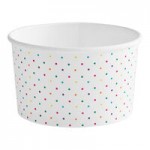Choice 16 oz. Clear Flat Frozen Yogurt Lid with No Hole - 1,000/Case