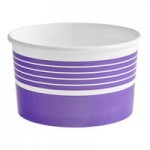 Choice 16 oz. Clear Flat Frozen Yogurt Lid with No Hole - 1,000/Case