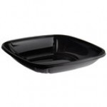 Fineline 15032L-CL Super Bowl Plus 32 oz. Clear Wide Square PET Plastic Bowl - 150/Case Fineline 15032L-CL Super Bowl Plus 32 oz. Clear Wide Square PET Plastic Bowl - 150/Case