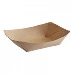 Bagcraft Packaging 300282 4 lb. EcoCraft Dubl-Wax® Kraft Bag with Artisan Print - 500/Case