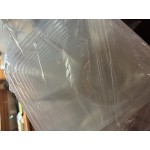 Fabri-Kal GS6-4S Greenware 16.7 oz. Shallow 4-Compartment Clear PLA Plastic Compostable Container - 50/Pack