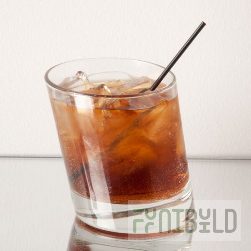 Libbey Pisa 9.5 oz. Slanted Rocks / Old Fashioned Glass - Sample