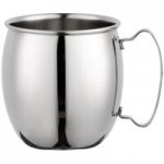 Acopa Alchemy 16 oz. Hammered Copper Moscow Mule Mug - Sample