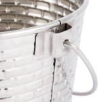 TableCraft GTSS44 Brickhouse 16.5 oz. Round Stainless Steel Serving Pail