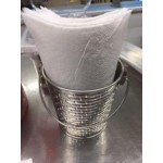 TableCraft GTSS44 Brickhouse 16.5 oz. Round Stainless Steel Serving Pail