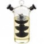 American Metalcraft OVJ1 10.5 oz. / 2 oz. Glass Oil and Vinegar Cruet American Metalcraft OVJ1 10.5 oz. / 2 oz. Glass Oil and Vinegar Cruet