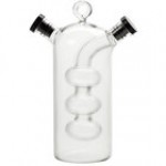 American Metalcraft OVJ1 10.5 oz. / 2 oz. Glass Oil and Vinegar Cruet American Metalcraft OVJ1 10.5 oz. / 2 oz. Glass Oil and Vinegar Cruet