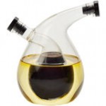 American Metalcraft OVJ1 10.5 oz. / 2 oz. Glass Oil and Vinegar Cruet American Metalcraft OVJ1 10.5 oz. / 2 oz. Glass Oil and Vinegar Cruet