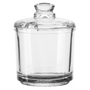 Vollrath 527 Dripcut® 6 oz. Glass Condiment Jar and Lid - 12/Case Vollrath 527 Dripcut® 6 oz. Glass Condiment Jar and Lid - 12/Case