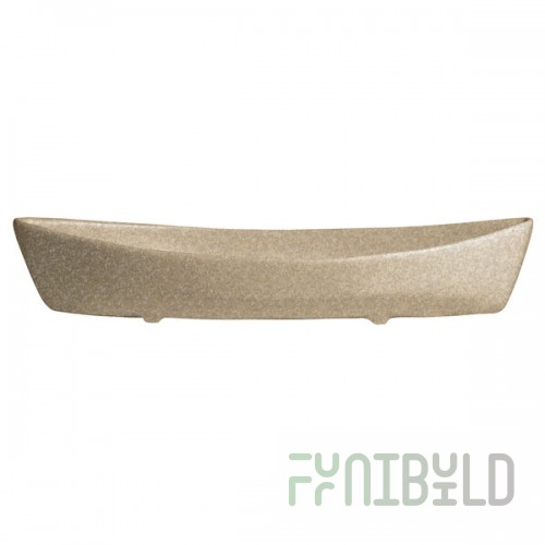 G.E.T. Enterprises BT031S Bugambilia 6.9 Qt. Classic Textured Finish Sand Granite Resin-Coated Aluminum Deep Boat