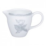 RAK Porcelain Floret 3.5 oz. Light Gray Coupe Porcelain Dish - 24/Case RAK Porcelain Floret 3.5 oz. Light Gray Coupe Porcelain Dish - 24/Case