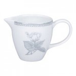 RAK Porcelain Floret 3.5 oz. Light Gray Coupe Porcelain Dish - 24/Case RAK Porcelain Floret 3.5 oz. Light Gray Coupe Porcelain Dish - 24/Case
