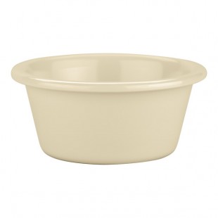 Carlisle 6 oz. Bone Smooth Melamine Ramekin - 48/Case