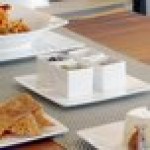 Front of the House Canvas 3 oz. White Square Porcelain Ramekin - 12/Case Front of the House Canvas 3 oz. White Square Porcelain Ramekin - 12/Case