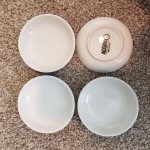 Acopa 2 oz. Bright White Porcelain Round Sauce Cup / Sake Cup - 12/Pack Acopa 2 oz. Bright White Porcelain Round Sauce Cup / Sake Cup - 12/Pack