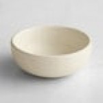Acopa Embers 2.5 oz. Cream White Matte Stoneware Sauce Cup - 36/Case