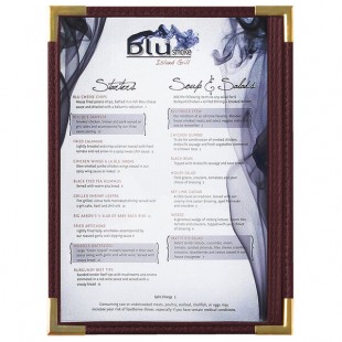 Menu Solutions RS33A BUR GLD Royal 5 1/2 Menu Solutions RS33A BUR GLD Royal 5 1/2