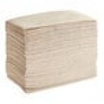 Choice Beige Customizable Linen-Feel 1/8 Fold Dinner Napkin 15