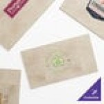 Choice Beige Customizable Linen-Feel 1/8 Fold Dinner Napkin 15