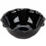 Dinex DXSWC1203 13 oz. Black Tulip SAN Bowl - 48/Case Dinex DXSWC1203 13 oz. Black Tulip SAN Bowl - 48/Case