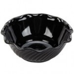 Dinex DXSWC1203 13 oz. Black Tulip SAN Bowl - 48/Case Dinex DXSWC1203 13 oz. Black Tulip SAN Bowl - 48/Case