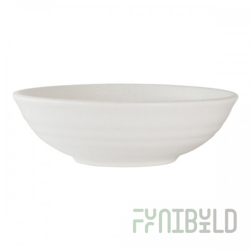 The Potter's Collection by Robert Gordon from Steelite International 1.125 Qt. Round Shell Porcelain Deep Bowl - 12/Case
