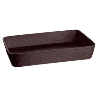 TableCraft CW20200MIS 15 Qt. Midnight Speckle Cast Aluminum Extra Large Rectangular Casserole Dish