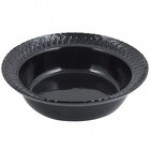 Bon Chef 2307 2.5 Qt. Black Speckled Sandstone Finish Cast Aluminum Trellis Bowl