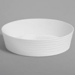 American Metalcraft B12G Del Mar 3.7 Qt. Round Gray Plastic Stackable Serving Bowl American Metalcraft B12G Del Mar 3.7 Qt. Round Gray Plastic Stackable Serving Bowl