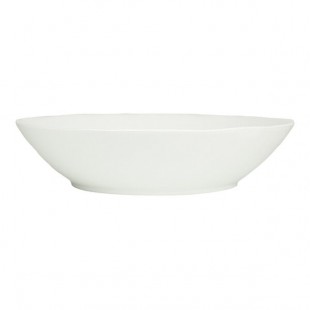 10 Strawberry Street Matte Wave 122 oz. Round White Stoneware Serving Bowl - 4/Case 10 Strawberry Street Matte Wave 122 oz. Round White Stoneware Serving Bowl - 4/Case