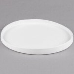 10 Strawberry Street Matte Wave 122 oz. Round White Stoneware Serving Bowl - 4/Case 10 Strawberry Street Matte Wave 122 oz. Round White Stoneware Serving Bowl - 4/Case