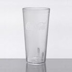 GET 6624-JC 24 oz. Jade Coca-Cola® SAN Plastic Pebbled Tumbler - 72/Case