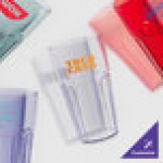 GET 9916-1-CL Bahama 16 oz. Clear Customizable SAN Plastic Tumbler - 12/Pack GET 9916-1-CL Bahama 16 oz. Clear Customizable SAN Plastic Tumbler - 12/Pack