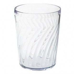 GET 2211-1-CL Tahiti 12 oz. Clear Customizable SAN Plastic Short Tumbler - 72/Case GET 2211-1-CL Tahiti 12 oz. Clear Customizable SAN Plastic Short Tumbler - 72/Case