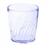 GET 2211-1-CL Tahiti 12 oz. Clear Customizable SAN Plastic Short Tumbler - 72/Case