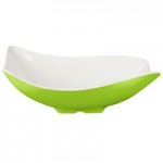 GET B-790-KL Keywest 1.9 Qt. Keylime Slanted Melamine Bowl - 6/Case