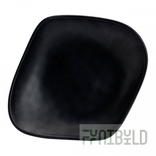 Delfin Marisol Buffet from Steelite International 2.25 Qt. Black Melamine Medium Serving Bowl - 6/Case