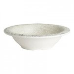 Creations Pompeii from Steelite International 27 oz. Stone Melamine Oval Eared Dish - 6/Case