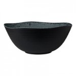 Creations Pompeii from Steelite International 27 oz. Stone Melamine Oval Eared Dish - 6/Case