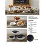 American Metalcraft LFTBW9 Lift 68 oz. White Slanted Melamine Bowl