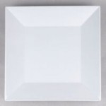 GET ML-245-W 3.8 Qt. White Siciliano Square Bowl - 3/Case GET ML-245-W 3.8 Qt. White Siciliano Square Bowl - 3/Case